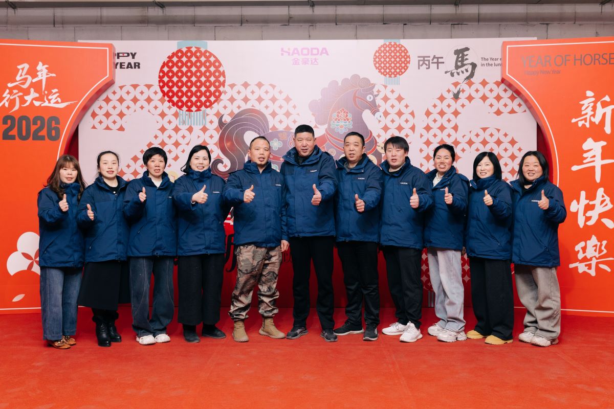 Zhejiang Jinhoda employees celebrating Lunar New Year together Zhejiang Jinhoda employees celebrating Lunar New Year together
